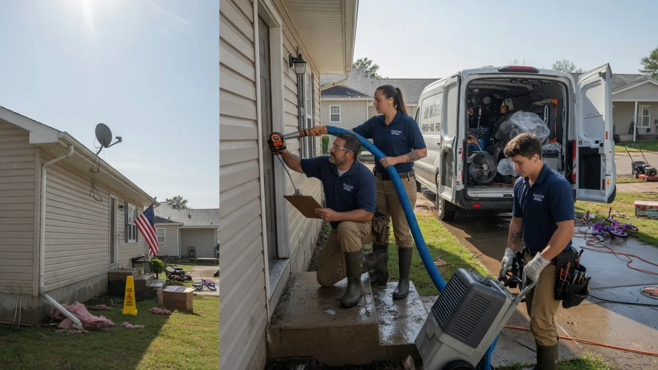 Ceiling Water Damage Restoration in Fort Fairfield, ME near me